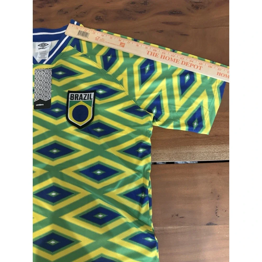 Umbro Brazil Soccer Jersey Men's Medium World Cup 2026 Football NEW Sz M